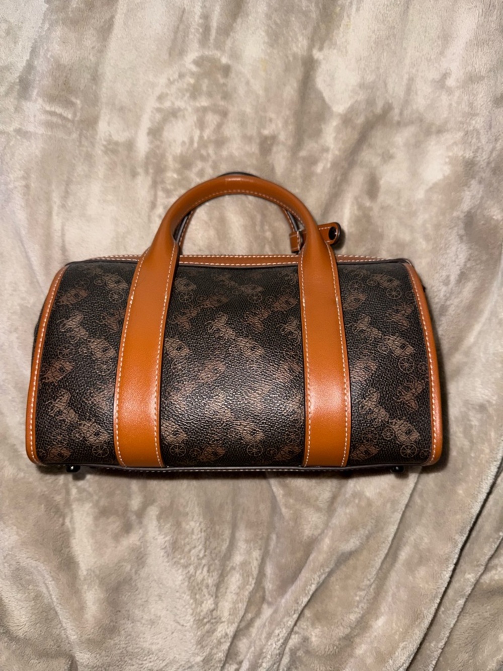 Coach Gotham Duffel 24 in Horse and Carriage Print